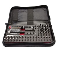 Wiha - 75971 - BIT SET HEX ASSORTED W/CASE 68PC