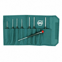 Wiha - 26499 - SCREWDRIVER SET HEX W/POUCH 8PC