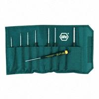 Wiha - 27590 - SCREWDRIVER SET HEX W/POUCH 8PC