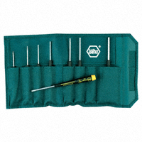 Wiha - 27591 - SCREWDRIVER SET HEX W/POUCH 8PC