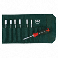 Wiha - 28198 - BLADE SET HEX SOCKET W/POUCH 8PC