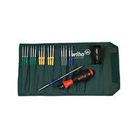 Wiha - 28600 - BLADE SET ASSORTED W/POUCH 20PC