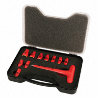 Wiha - 31395 - SOCKET SET W/HNDL 6PNT 1/4" 11PC