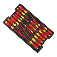 Wiha - 32095 - SCREWDRIVER SET ASST W/TRAY 19PC