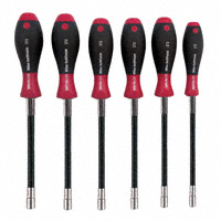 Wiha - 37290 - NUT DRIVER SET HEX SOCKET 6PC