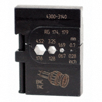 Wiha - 43140 - DIE SET COAXIAL CABLE CONNECTORS