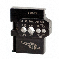 Wiha - 43141 - DIE SET CRIMP FIBER OPTIC CONN