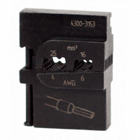 Wiha - 43153 - CRIMP INSULTE/NON INSUL 6-4AWG
