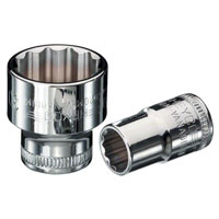 Wiha - 60210 - SOCKET 12 POINT 1/4" 1.00"