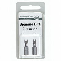 Wiha - 71964 - BIT SPANNER SZ6 0.98" 2/PK