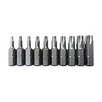 Wiha - 72595 - BIT SET TORX 10 PCS