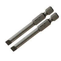 Wiha - 73908 - SLOTTED POWER BIT 4.0 X 70MM 2PK