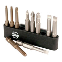 Wiha - 74983 - BIT SET ASSORT W/BELT PACK 10PC