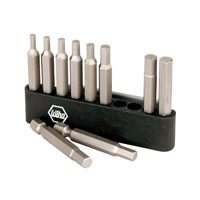 Wiha - 74986 - BIT SET HEX W/BELT PACK 10PC