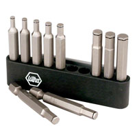 Wiha - 74989 - BIT SET HEX W/BELT PACK 10PC