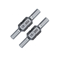 Wiha - 77724 - BIT DOUBLE ENDED HEX 1/8" 9/64"