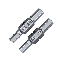 Wiha - 77725 - BIT DBL ENDED HEX 5/32" 3/16"