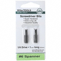Wiha - 71963 - BIT SPANNER SZ4 0.98" 2/PK