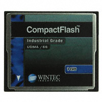 Wintec Industries - W7CF001G1XA-H30PB-002.02 - MEMORY CARD COMPACTFLASH 1GB SLC