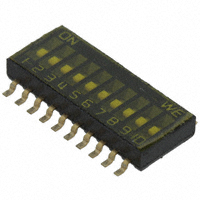 Wurth Electronics Inc. - 416131160810 - SWITCH SLIDE DIP SPST 25MA 24V