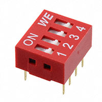 Wurth Electronics Inc. - 418117170904 - SWITCH SLIDE DIP SPST 25MA 24V