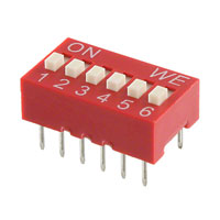 Wurth Electronics Inc. - 418117270906 - SWITCH SLIDE DIP SPST 25MA 24V