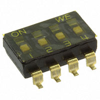 Wurth Electronics Inc. - 418121160804 - SWITCH SLIDE DIP SPST 25MA 24V