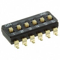 Wurth Electronics Inc. - 418121270806 - SWITCH SLIDE DIP SPST 25MA 24V