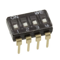 Wurth Electronics Inc. - 418127160904 - SWITCH SLIDE DIP SPST 25MA 24V