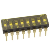 Wurth Electronics Inc. - 418127160908 - SWITCH SLIDE DIP SPST 25MA 24V