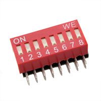 Wurth Electronics Inc. - 418217270908 - SWITCH SLIDE DIP SPST 25MA 24V