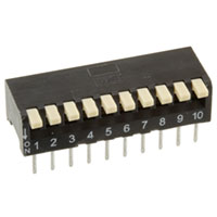 Wurth Electronics Inc. - 418317270908 - SWITCH PIANO DIP SPST 25MA 24V