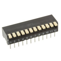 Wurth Electronics Inc. - 418317270912 - SWITCH PIANO DIP SPST 25MA 24V