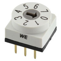 Wurth Electronics Inc. - 428527320908 - SW ROTARY DIP OCTAL 150MA 24V