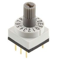 Wurth Electronics Inc. - 428527420916 - SWITCH ROTARY DIP HEX 150MA 24V