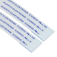 Wurth Electronics Inc. - 687617100002 - CABLE FFC 17POS 0.50MM 3.94"