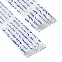 Wurth Electronics Inc. - 687633152002 - CABLE FFC 33POS 0.50MM 5.98"