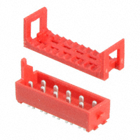 Wurth Electronics Inc. - 690157001072 - CONN 2.54MM IDC MALE RED 10POS