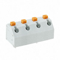 Wurth Electronics Inc. - 691412420004M - TERM BLOCK 4POS 45DEG 7.62MM