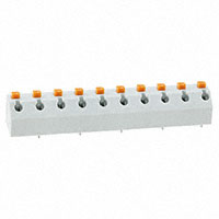 Wurth Electronics Inc. - 691412420010 - TERM BLOCK 10POS 45DEG 7.62MM