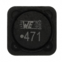 Wurth Electronics Inc. - 7447709471 - FIXED IND 470UH 1.4A 560 MOHM