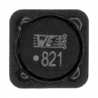 Wurth Electronics Inc. - 7447709821 - FIXED IND 820UH 950MA 1 OHM SMD