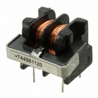 Wurth Electronics Inc. - 744861120 - CMC 12MH 400MA 2LN TH