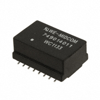 Wurth Electronics Inc. - 749014011 - TRANSFORMER WE-LAN MED 10/100BT