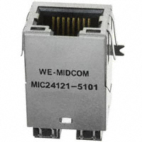 Wurth Electronics Inc. - 7498011121 - CONN MAGJACK 1PORT 100 BASE-T