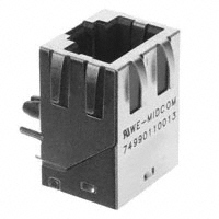 Wurth Electronics Inc. - 74990110013 - CONN MAGJACK 1PORT 100 BASE-T