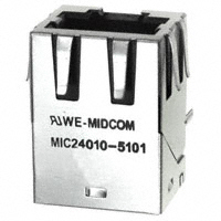 Wurth Electronics Inc. - 7499011002 - CONN MAGJACK 1PORT 100 BASE-T