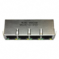 Wurth Electronics Inc. - 7499031211 - CONN MAGJACK 4PORT 100 BASE-T