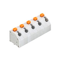 Wurth Electronics Inc. - 691412220005M - TERM BLOCK 5POS 45DEG 7MM