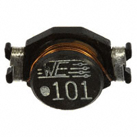 Wurth Electronics Inc. - 7445720 - FIXED IND 100UH 2A 202 MOHM SMD